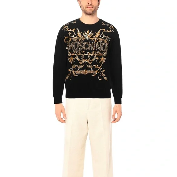 Moschino Sweater knitted Logo - Picture 2 of 9